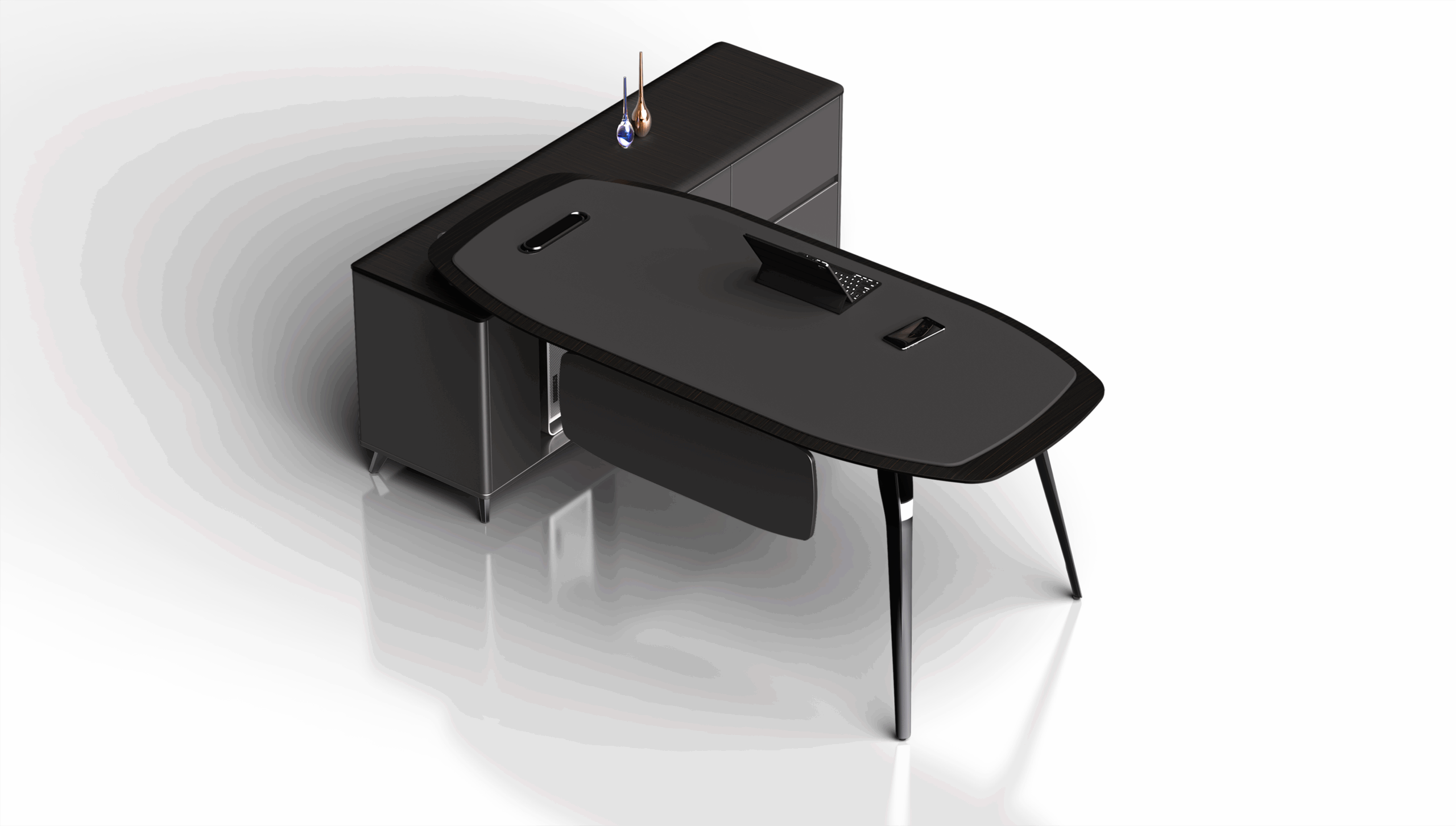 02-JA01-A01-2.0 班台@2x Modern Executive Desk Dubai – minimalist workspace furniture UAE
