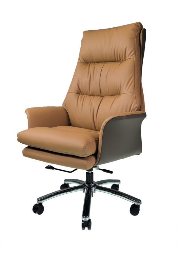 Ergonomic Executive Leather Office Chair Dubai – premium faux leather office chair UAE