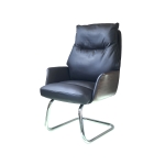 Executive Visitor Chair – modern leather office seating
