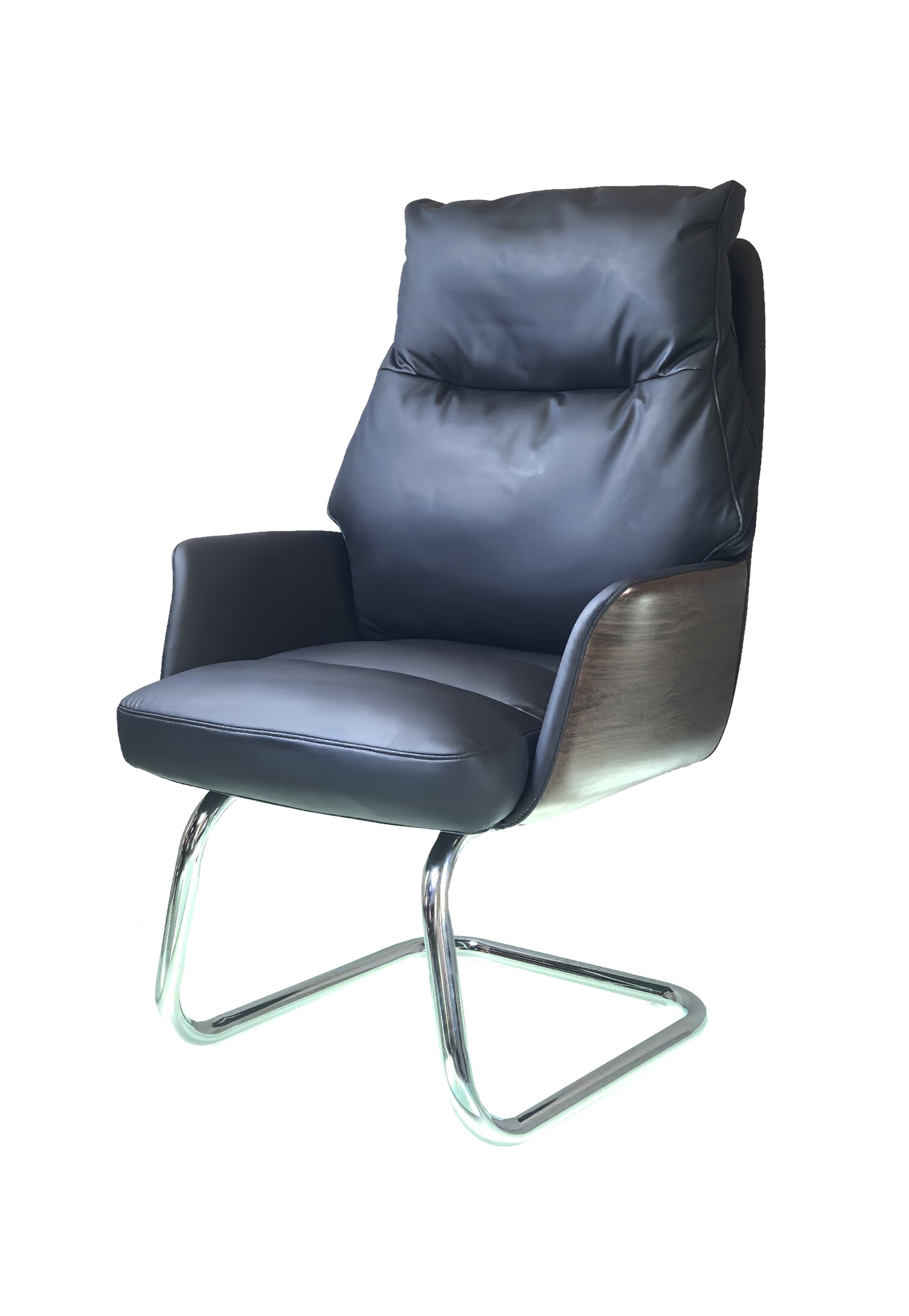 Executive Visitor Chair – modern leather office seating