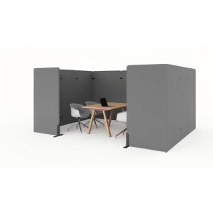 Acoustic Partition Dubai – modern soundproof office pod UAE