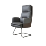 Executive Visitor Leather Chair Dubai – ergonomic two-tone office chair UAE